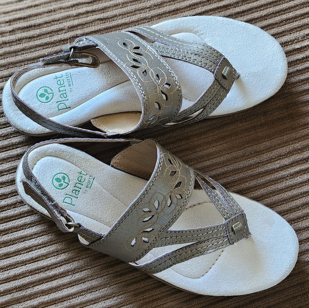 Planet Earth Sandals